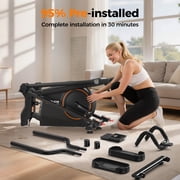 YOSUDA Foldable Elliptical Machines, 16 Resistance Levels Magnetic Elliptical Trainer for Home Gym Cardio with 350 lbs capacity