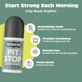 thumbnail image 4 of Scrubbingtons Pit Stop 98% Natural Deodorant For Women, Men, Roll On For Sensitive Skin Made in UK. Paediatrician approved, Aluminium & Alcohol Free, Vegan & Cruelty Free, Ocean Breeze 75ml, 4 of 7
