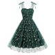 thumbnail image 1 of WILLBEST Vestidos de Algodon Vestido de Verano Vintage para Mujer, Tirantes de Verano, Bordado de Hojas, Malla, Corte A Extra Grande, 1 of 3