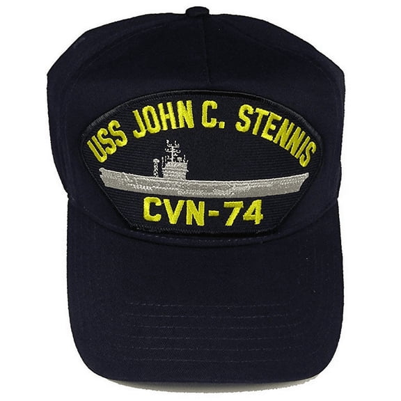 USS JOHN C STENNIS CVN-74 HAT USN NAVY SHIP NIMITZ CLASS CARRIER LOOK AHEAD