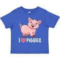 thumbnail image 3 of Inktastic I Love Piggies Cute Pig Boys or Girls Toddler T-Shirt, 3 of 5