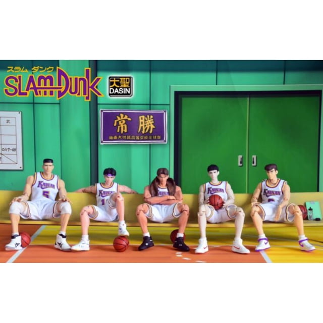 GT Dasin SlamDunk Baloncesto Kainan Kiyota Nobunaga Mutou Tadashi Jin Soichiro figura de acción de pvc SLAM DUNK modelo de juguete brinquedos xuanjing unisex