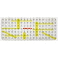 thumbnail image 1 of Word Search Puzzle Kitchen Mat, Unified Modeling Language Word Puzzle with Highlighted Keywords, Plush Decorative Kitchen Mat with Non Slip Backing, 47" X 19", Black Yellow Orange, by Ambesonne, 1 of 1