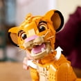 thumbnail image 3 of LEGO Disney Young Simba the Lion King Fan, Disney Collection, Creative Animal Figure Building Set, Relaxing Activity, Disney Gift for Adults, Nostalgic Gift Idea for Movie Fans, 43247, 3 of 6