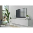 thumbnail image 3 of Ozge Floating Tv Stand for Tvs up to 85" Diana Floating Tv Up to 85" Wall Mounted Media Router DVD Shelf, for One/PS4/DVD Players/Game Console, 3 of 5