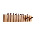 thumbnail image 2 of Perchero de pared para piano, gancho decorativo para pared de entrada, abatible, para colgar toallas, abrigos, sombreros, sala de estar 10 claves, 2 of 9