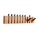 thumbnail image 2 of Perchero de pared para piano, gancho decorativo para pared de entrada, abatible, para colgar toallas, abrigos, sombreros, sala de estar 10 claves, 2 of 9