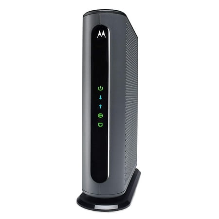 MOTOROLA 24x8 Cable Modem, Model MB7621, DOCSIS 3.0. Approved by Comcast Xfinity, Cox, Charter Spectrum, Time Warner Cable, and More. Downloads 1,000 Mbps Maximum (No (Best Wifi Modem For Home)