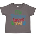 thumbnail image 3 of Inktastic My Grandpop Loves Me Boys or Girls Toddler T-Shirt, 3 of 5