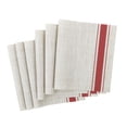 thumbnail image 7 of Uxcell Heat Resistant Red Strip Tables Mats Placemats 6Pack, 7 of 7