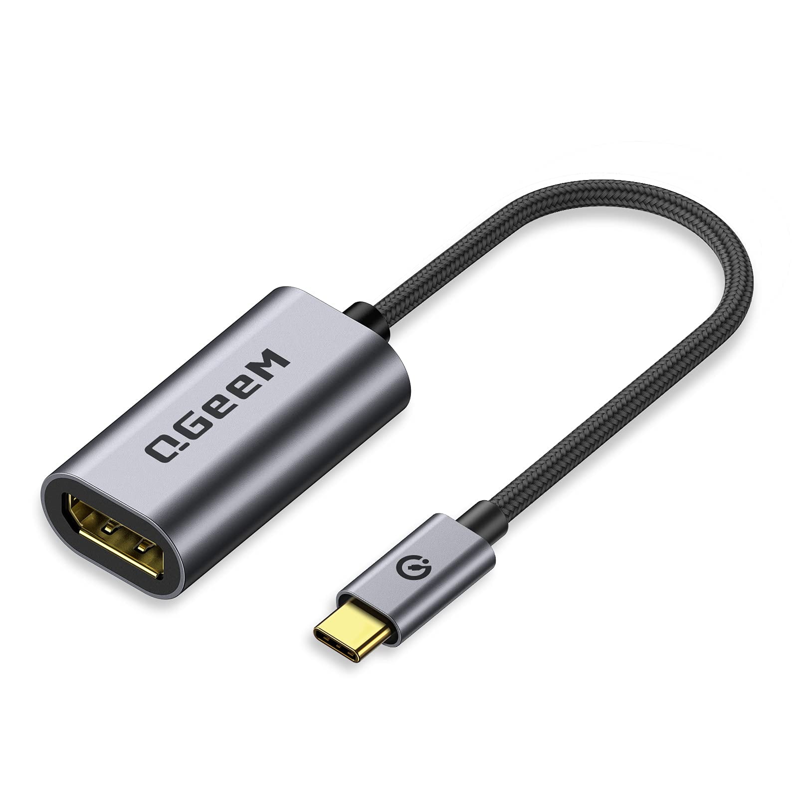 Surface Book 2 QGeeM Thunderbolt 3 to HDMI Cable Compatible for MacBook Pro 2019/2018/2017 Dell XPS 13/15 4K@60Hz Samsung Galaxy S10/S9 and More MacBook Air/iPad Pro 2018 USB C to HDMI Adapter