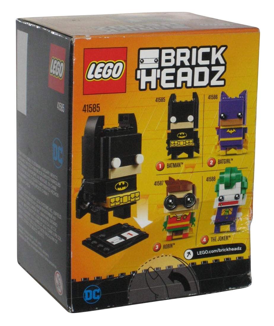 DC LEGO BrickHeadz Batman Figure Toy Set 41585 -