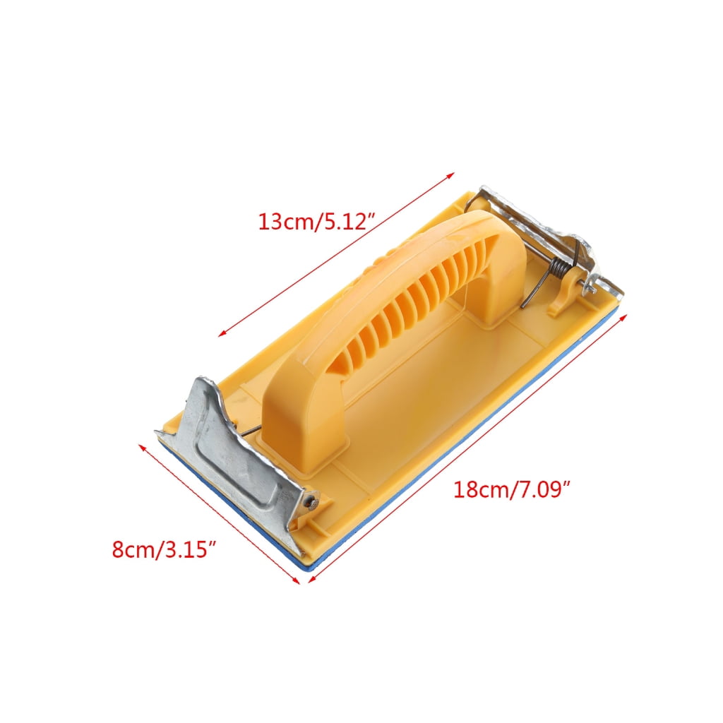 TGR Mini Hand Sanding Blocks For Denibbing PDR - 12 Pcs (1500, 2000, 3000 Grit) - Foam, Silicon Carbide, Paint