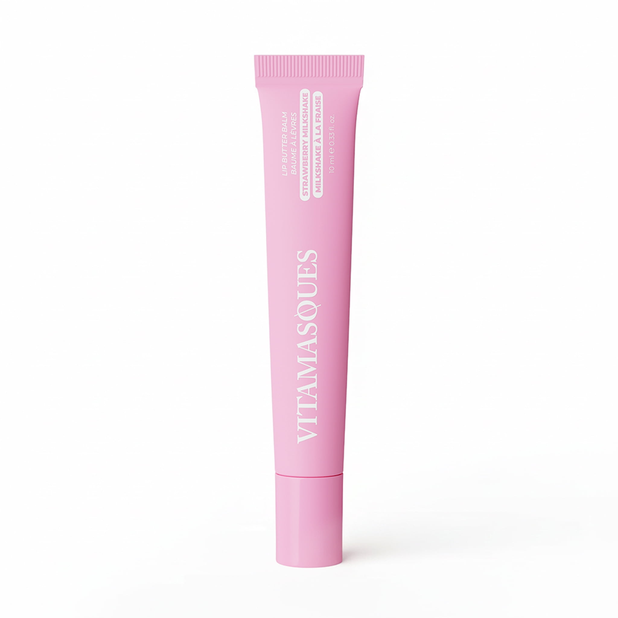 Baume à lèvres Vitamasques - Milkshake à la fraise, 9,5 ml