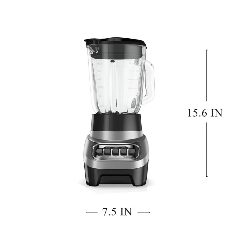 Powercrush Multi-Function Blender With 6-Cup Glass Jar, 4 Speed