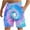Multicolor, variant on ZCFZJW Mens Hawaiian Swim Trunks Tie Dye Gradient Print Quick Dry Bathing Suit Swimming Board Shorts Big and Tall Regular Fit Drawstring Elastic Waist Short Pants with Pockets Multicolor#19 XXXL