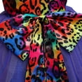 thumbnail image 4 of URMAGIC 3-13 Years Girls Leopard Dresses Costume Kids Pageant Princess Party Birthday Long Maxi Gown with Headband, 4 of 12