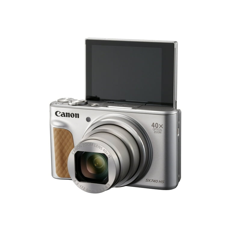 Canon PowerShot SX740 Digital Camera w/40x Optical Zoom & 3 Canon PowerShot SX740 Digital Camera w/40x Optical Zoom & 3