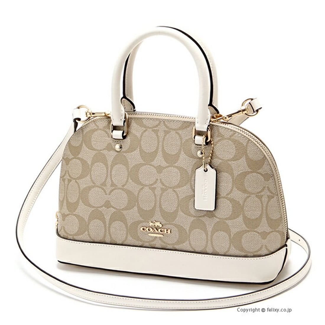 coach signature mini sierra satchel