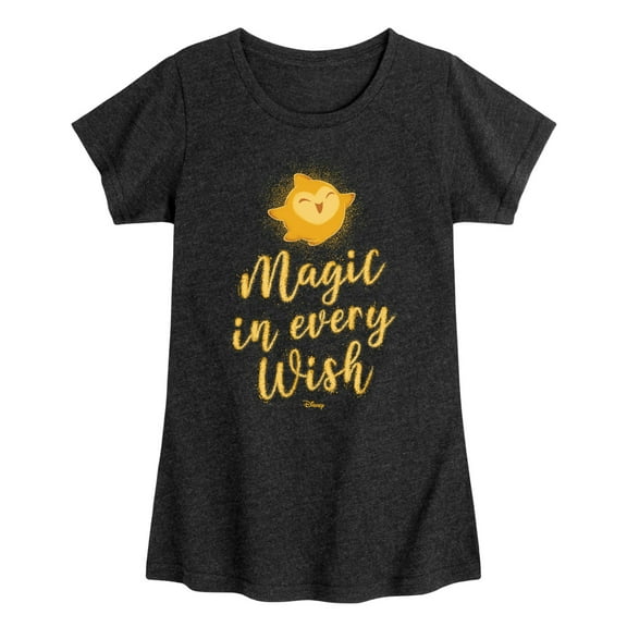 Disney Wish - Magic In Every Wish - Toddler & Youth Girls Short Sleeve Graphic T-Shirt
