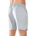 thumbnail image 3 of Pantalones cortos deportivos NORTHYARD Running para hombre de 5 pulgadas, gris claro, 3 of 6