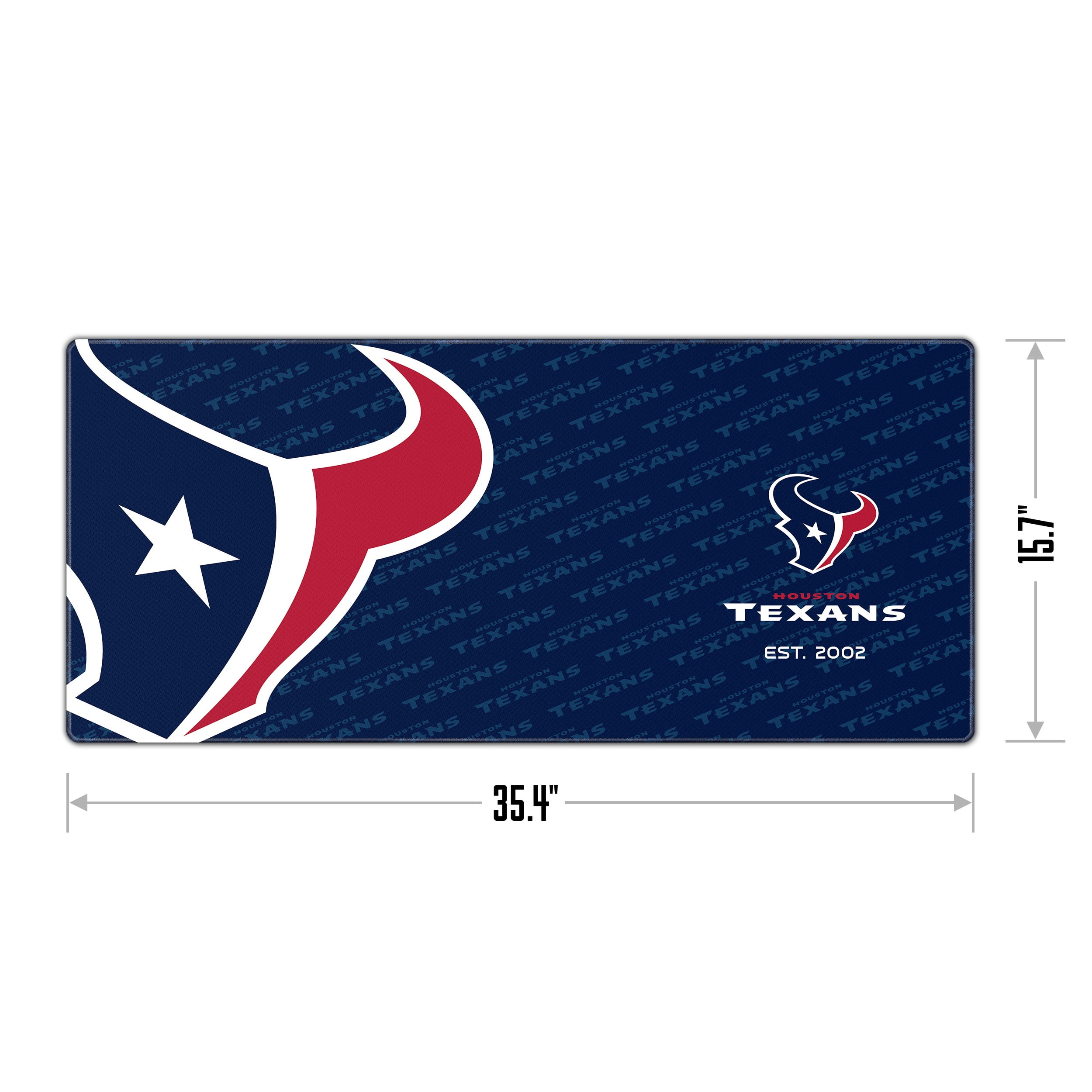 YouTheFan NFL Houston Texans Logo Series Desk Pad