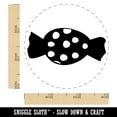 thumbnail image 2 of Polka Dot Candy Self-Inking Rubber Stamp Ink Stamper - Brown Ink - Small 3/4 Inch, 2 of 7