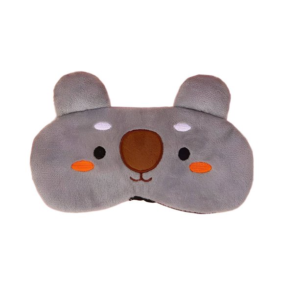 TELOLY Sleeping Eye Mask,Skin Friendly Build Feels Gentle Kids Sleep Mask,3D Support Molds to Eyes Eye Covers for Sleeping,Grey