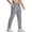Light Gray, variant on CharmCyan Mens Lightweight Athletic Joggers with Zipper Pockets Quick Dry Stretch Workout Pants for Running Training Gym Light Gray 2XL