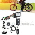 thumbnail image 4 of Bike Motor Controller Kit, 3 Modes Controller Protect The Internal Circuit Heat Dissipation DC 24V 36V 48V Scooter Controller Panel Kit  For Electric Scooter, 4 of 8