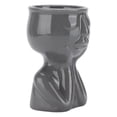 thumbnail image 4 of Planter Pots Outdoor,Ceramic Planter Multifunctional Mini Face Planter Pots Gardening Pots Reliable and Durable, 4 of 14