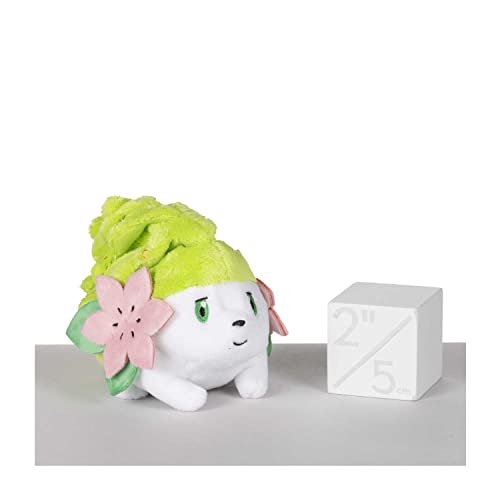 Peluche Pokemon Shaymin Sentado Cuties 5 Pulgadas