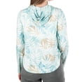 thumbnail image 3 of Realtree Women's Long Sleeve Performance Fishing Hoodie, Sea Spray, 2XL, 3 of 10