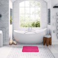 thumbnail image 2 of Bath Rug Memory Foam Mat 3D Pebble Pink 32"L x 20"W, 2 of 6