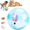 Blue Rabbit-A#015, variant on Self-Rolling Interactive Cat Ball Automatic Rolling Cat Toy Ball, 360掳 Spin Transparent ABS Pet Ball with Realistic Plush Animals for Indoor Cat Puppy Play-Pink Mouse-B