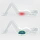 thumbnail image 5 of Almohada de soporte con funda de Soporte para cintura Cojín Azul SM SunniMix Almohada de respaldo, 5 of 8