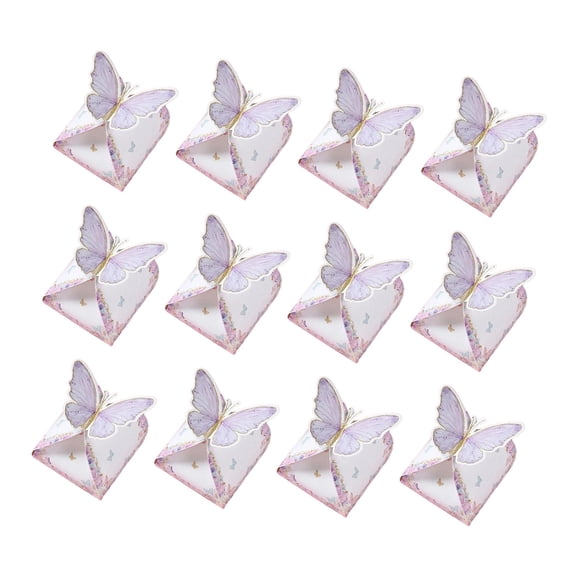 HOMYL 12Pcs Bags Candy Boxes for Anniversary Valentines Bridesmaid