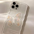 thumbnail image 4 of Funda de silicona transparente con estampado de flores para iPhone 14 Pro, funda de TPU a prueba de golpes con diseño de tulipán, funda de teléfono a prueba de golpes, 4 of 5