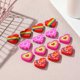 thumbnail image 1 of Sixteen Colorful Heart-Shaped Erasers, New Creative Products, 1 of 1