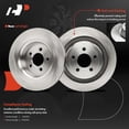 thumbnail image 6 of A-Premium Front and Rear Vented Disc Brake Rotors + Ceramic Pads Kit Compatible with Select Ford Models - Mustang 2015-2020, 12-PC Set, 6 of 9