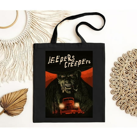 vintage Jeepers Creepers Horror Movie Tote Bag  Jeepers Creepers Bag Fan Gifts  Jeepers Creepers Bag  Jeepers Creepers Halloween Bag-TH17020