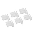 thumbnail image 1 of Shisuyan 6 Pcs Clip de Support en Acrylique Transparent pour Aquarium en Verre 6mm, 1 of 8