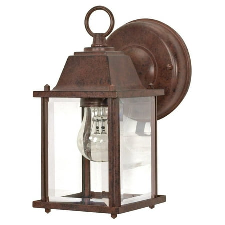 

Gexandy 60/637 Old Cube Lantern with Clear Beveled Glass with Old Bronze finish