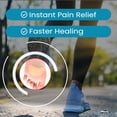 thumbnail image 3 of Povihome Gel Blister Bandages Blister Cushions Water Resistant Hydrocolloid 13 Count  Spot Pack, 3 of 7