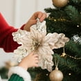 thumbnail image 3 of JJKBVCLO pour Maison Festive et Vacances avec Feuilles Vertes Réalistes et Rouges, 3 of 4