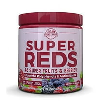 Country Farms Super Reds Energizing Polyphenol Super Food Drink Mix, Berry Flavor, 7.1 Oz