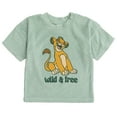 thumbnail image 4 of Disney Lion King Simba T-Shirt Shorts and Bucket Sun Hat 3 Piece Outfit Set Newborn to Infant, 4 of 5