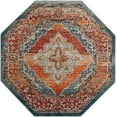 thumbnail image 3 of Unique Loom Isabella Collection Area Rug - Rossellini (7' 10" Octagon Rust Red/Beige), 3 of 8