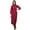 Magenta, variant on Bimba Women Full Sleeve Straight Kurta Ethnic Rayon Kurti Plain Long Tunic
