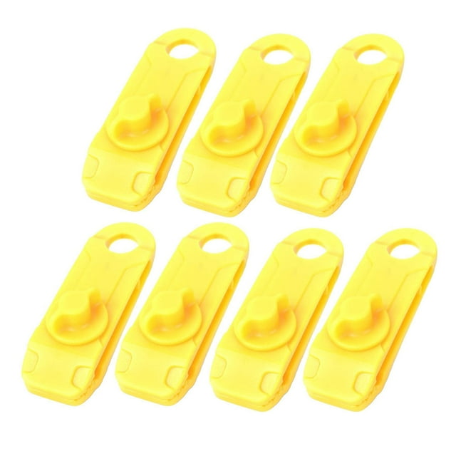 Outdoor Tent Roof Clip Sunshade Windproof Fixed Wind Rope Buckle Tent Clip 7PC